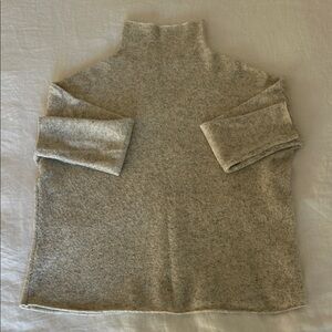 French Connection Cream Turtleneck Sweater